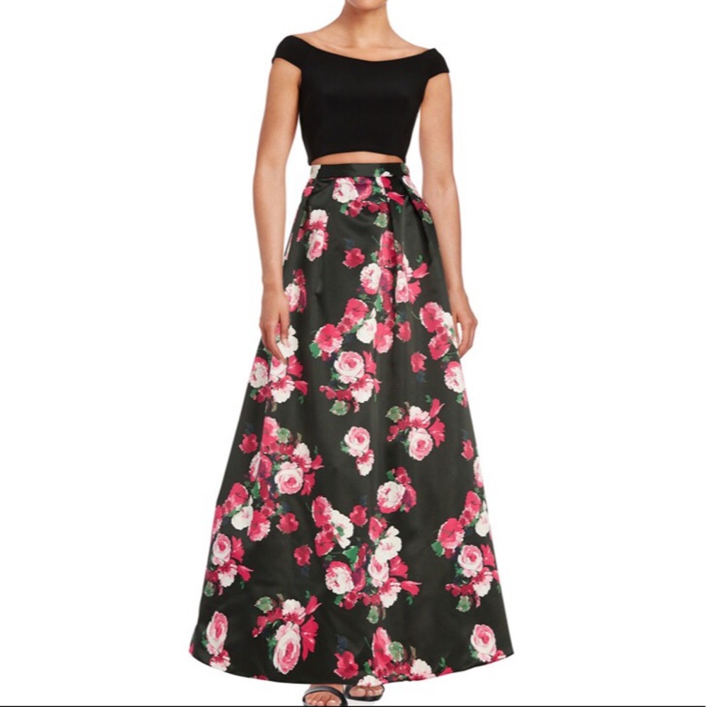 Floral Maxi Skirt and Top